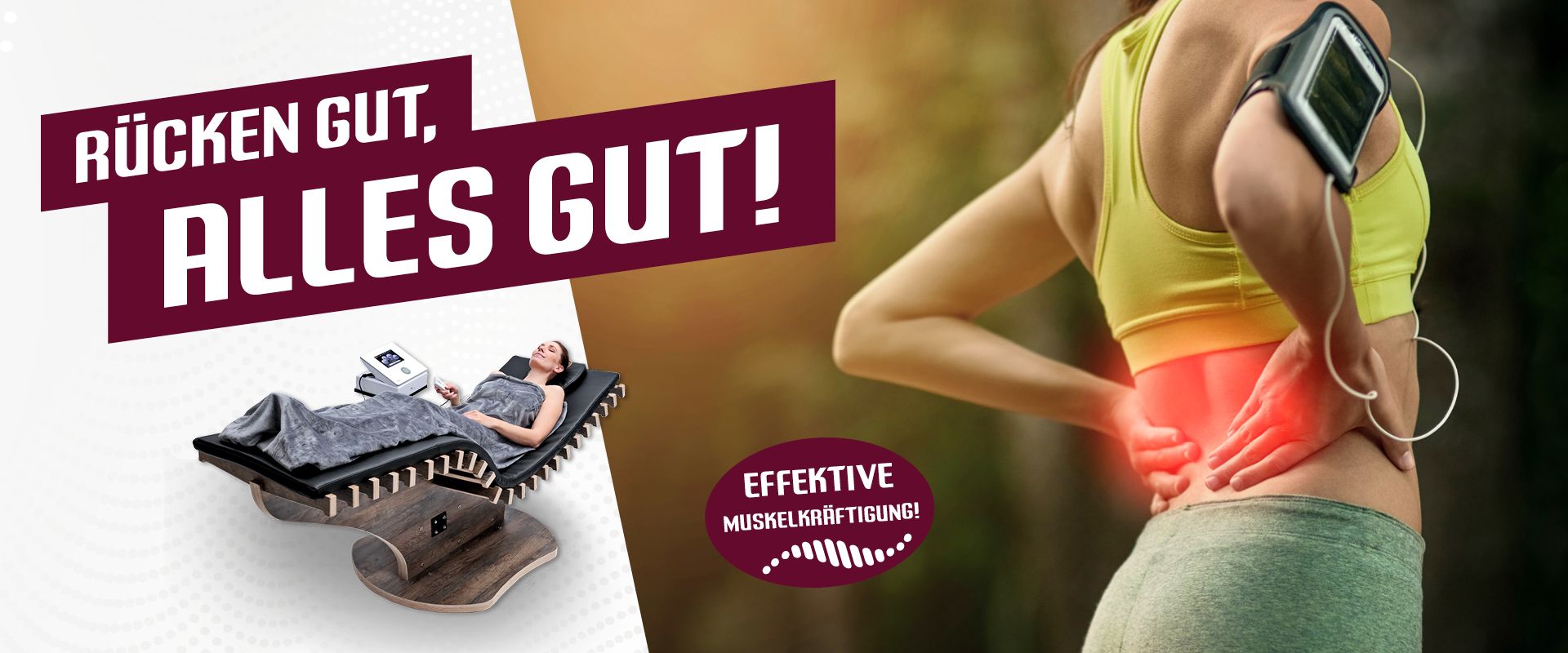 Rückenmaster - Wir stärken Ihnen den Rücken mit dem 5-in-1 Prinzip